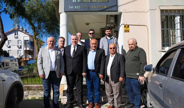 FTSO Yönetiminden Esnaf Odalarına Tebrik Ziyareti