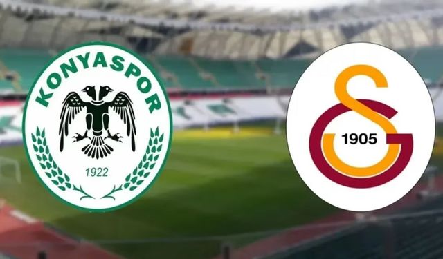 Konyaspor-Galatasaray maçının ilk 11'leri belli oldu mu?