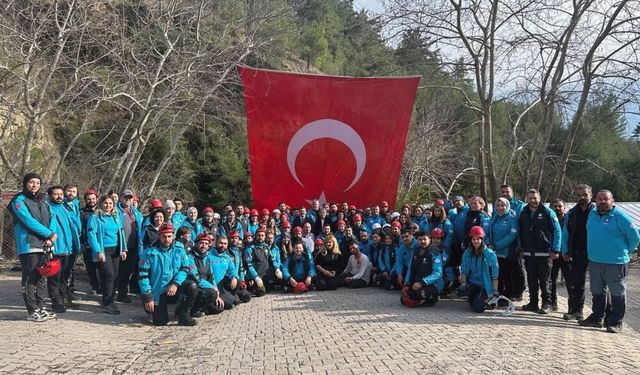 Muğla UMKE’den Kış Şartlarında Gerçeği Aratmayan Tatbikat