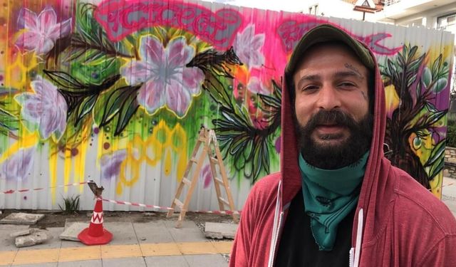Datça’daki okul duvarları festivale hazır
