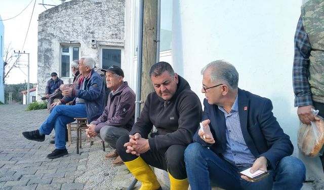 CHP Datça Yönetimi Mahalle Ziyaretlerini Sürdürüyor