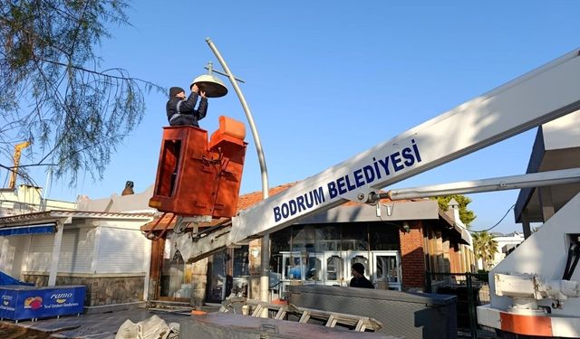 Bodrum’da İlçe Genelinde Bakım ve Onarım Seferberliği