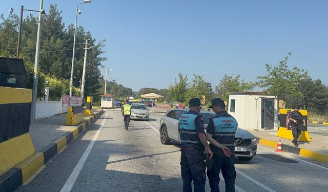 Marmaris’e bayram için 5 bin araç giriş yaptı