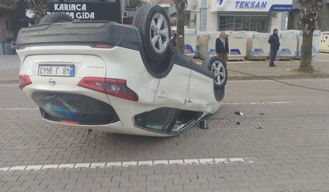 Marmaris’te Alkollü Sürücü Dehşeti: Araç Takla Attı