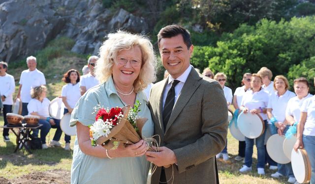 Marmaris’te “Umut Korusu” oluşturuldu: 35 zeytin fidanı dikildi