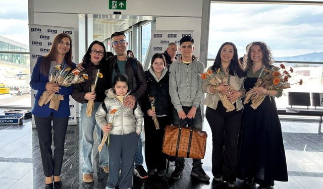 Milas-Bodrum Havalimanı sezonun ilk dış hat uçuşunu karşıladı