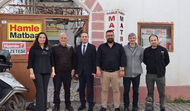 Selçuk Şimşek’ten Hamle Medya’ya Anlamlı Ziyaret