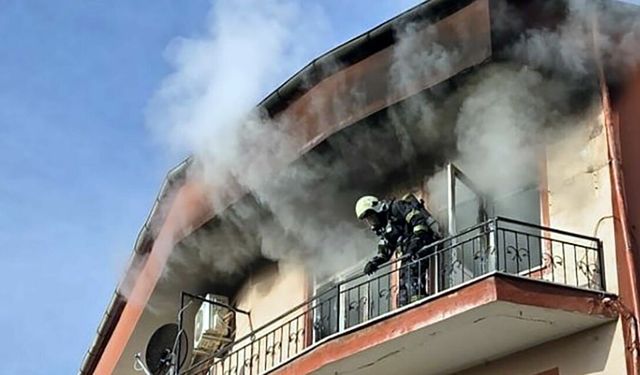 Milas’ta korkutan yangın