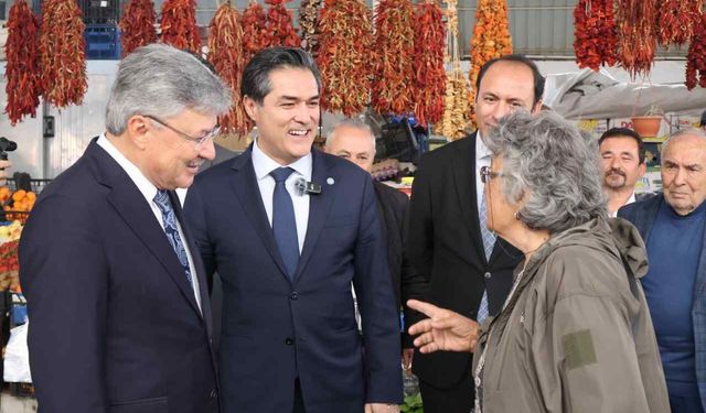 İYİ Partili Kavuncu’dan Menteşe Pazarına Ziyaret