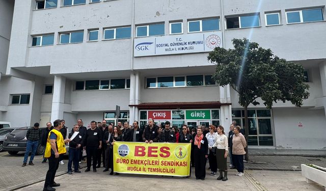 Muğla’da Kamu Emekçilerinden Şiddet Tepkisi