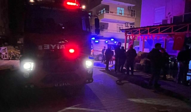 Yatağan'da bir bisiklet tamirhanesinde yangın paniği