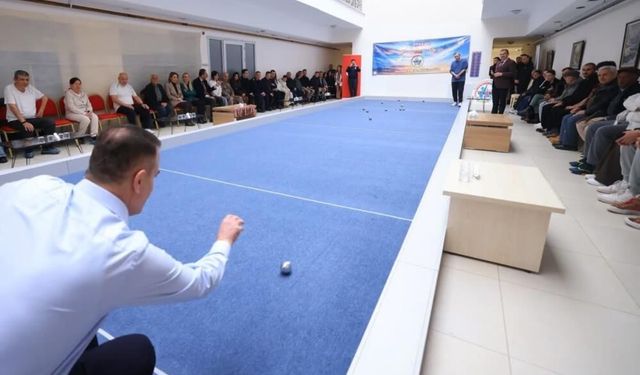 Muğla’da Bocce sahasında kuşaklar buluştu