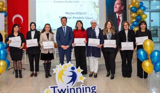 Muğla’da eTwinning başarısı ödüllerle taçlandı