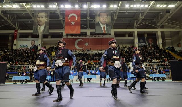 Halk Oyunları İl Yarışması Muğla’da coşkuyla gerçekleşti