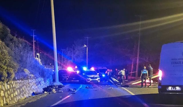 Marmaris’te trafik kazası: 2 ölü
