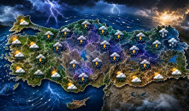 24 Mayıs’ta Türkiye Alarmda: Kuvvetli Yağış Geliyor
