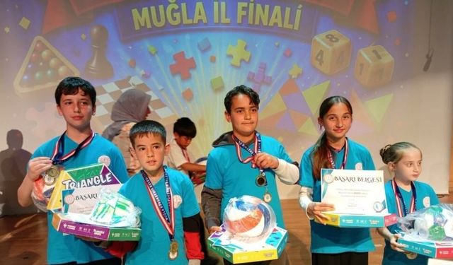 Köyceğizli Öğrenciler Akıl Oyunlarında Muğla’ya Damga Vurdu