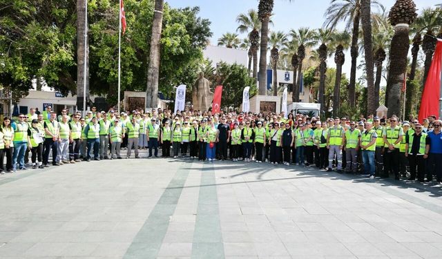 Bodrum’da Mavi Beyaz Seferberlik Sürüyor