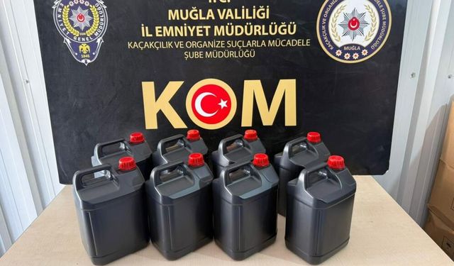Muğla’da Bayram Öncesi Sahte Alkol Operasyonu: 475 Litre Ele Geçirildi
