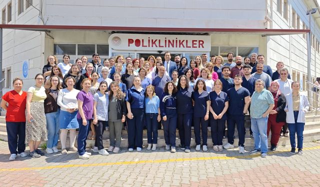 Menteşe Devlet Hastanesi’nde Bayramlaşma