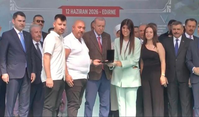 Cumhurbaşkanı Erdoğan’ın Edirne Programında Dikkat Çeken Detay