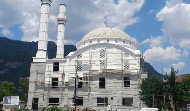 Zeytinalanı Merkez Camii İnşaatında Sona Yaklaşıldı