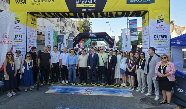 L’Etape Marmaris by Tour de France Yarışı Büyük Heyecanla Başladı