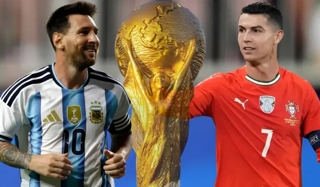 Ronaldo ve Messi'den Dünya Kupası'nda tarihi rekor