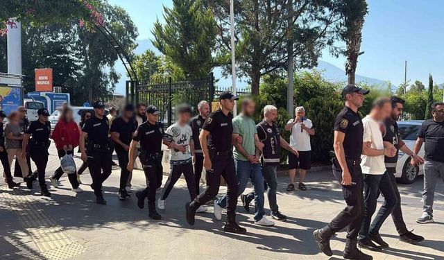 Fethiye’de Suç Örgütü Soruşturmasında Yeni Dalga: 22 Gözaltı