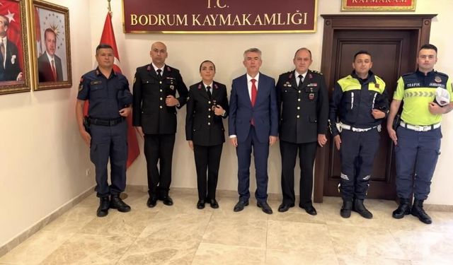 Bodrum’da Jandarma’nın Kuruluş Yılı Kutlandı