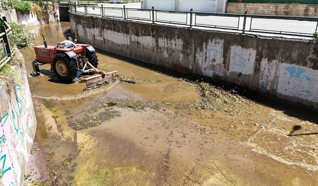 Marmaris’te derelerde temizlik çalışması