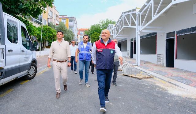 Yatağan’da yeni pazar yeri 23 Haziran’da açılıyor