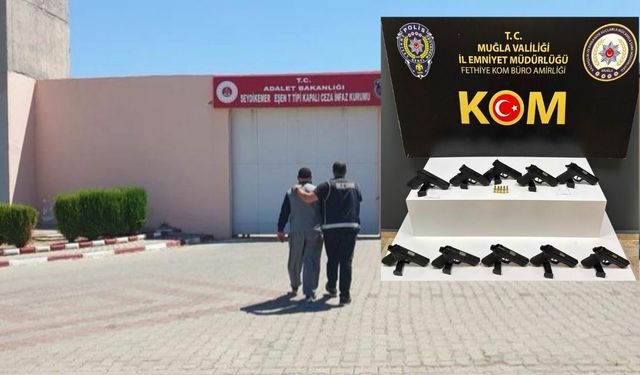 Fethiye’de Silah Ticareti Operasyonu: 1 Tutuklama