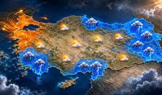 7 Temmuz hava durumu: Yağış ve rüzgar uyarısı