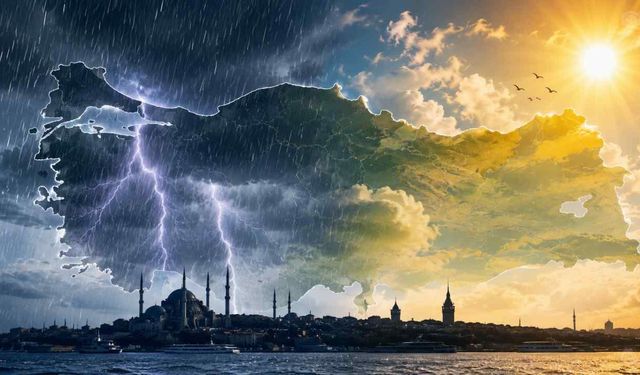 Türkiye’de Hava İki Yüzünü Gösterecek