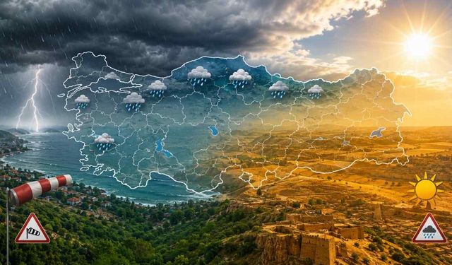 14 Temmuz Hava Durumu: Yağış ve Rüzgar Uyarısı