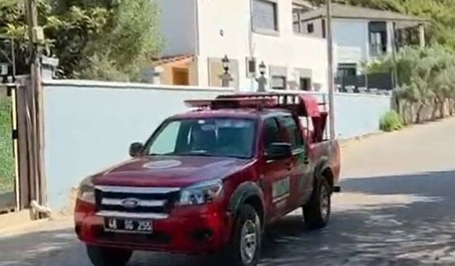 Marmaris’te orman yangını alarmı: Ekipler sahada