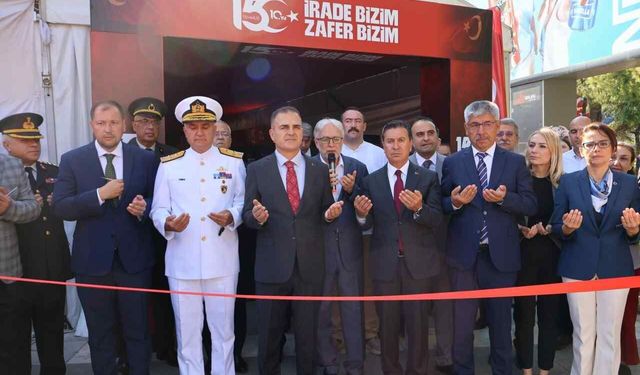 Menteşe’de 15 Temmuz Anma Çadırı Açıldı