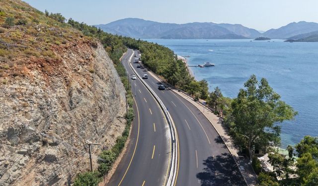 İçmeler’de 77 Milyon TL’lik Yol Yatırımı Tamamlandı
