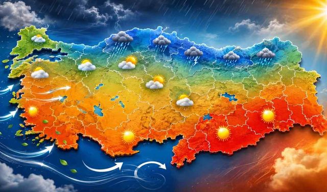 17 Temmuz Cuma Hava Durumu: Yağış Nerede Var?