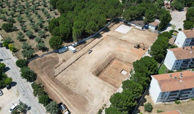 MSKÜ Milas Hayvan Hastanesi İnşaatı Başladı