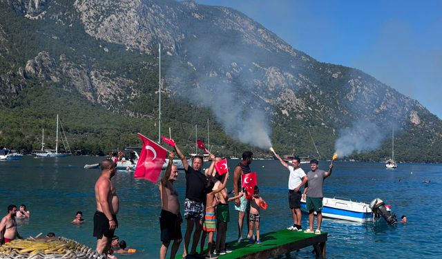 Akbük Koyu’nda Şampiyonluk Coşkusu