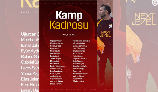Galatasaray'ın Avusturya kampı başladı