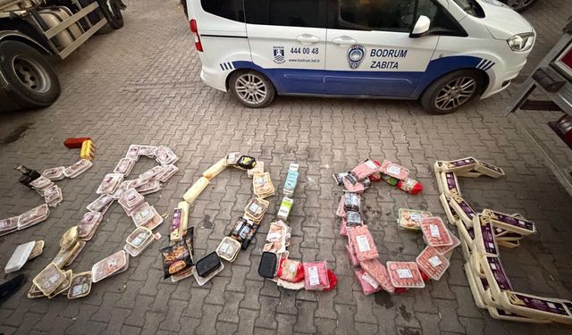 Bodrum’da 1,2 Ton Tarihi Geçmiş Gıdaya El Konuldu