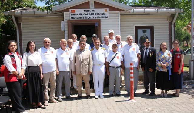 Kıbrıs Gazileri Marmaris’te 52 Yıllık Hatıralarını Anlattı