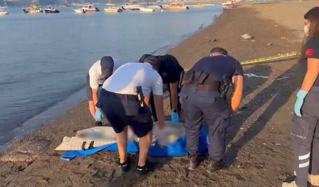 Marmaris Sahilinde Kimliği Belirsiz Erkek Cesedi Bulundu