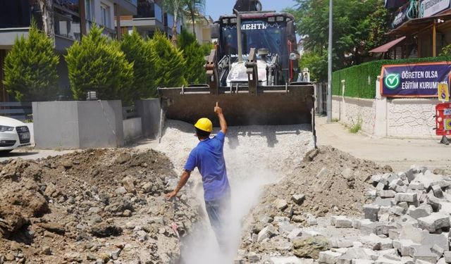 Fethiye’de Eski İçme Suyu Hatları Yenileniyor