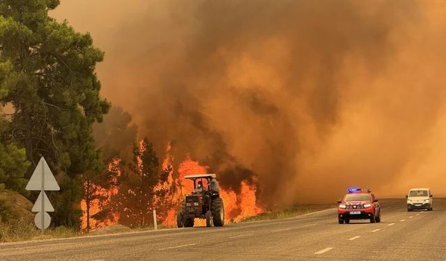Seydikemer'deki Yangında Son Durum: 335 Ev Boşaltıldı, 619 Kişi Tahliye Edildi
