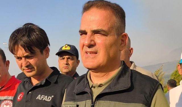 Vali Akbıyık Açıkladı: "Yangında 4 Ev Yandı, 600 Kişi Tahliye"