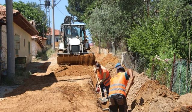 Doğanköy’de içme suyu hattı yenileniyor